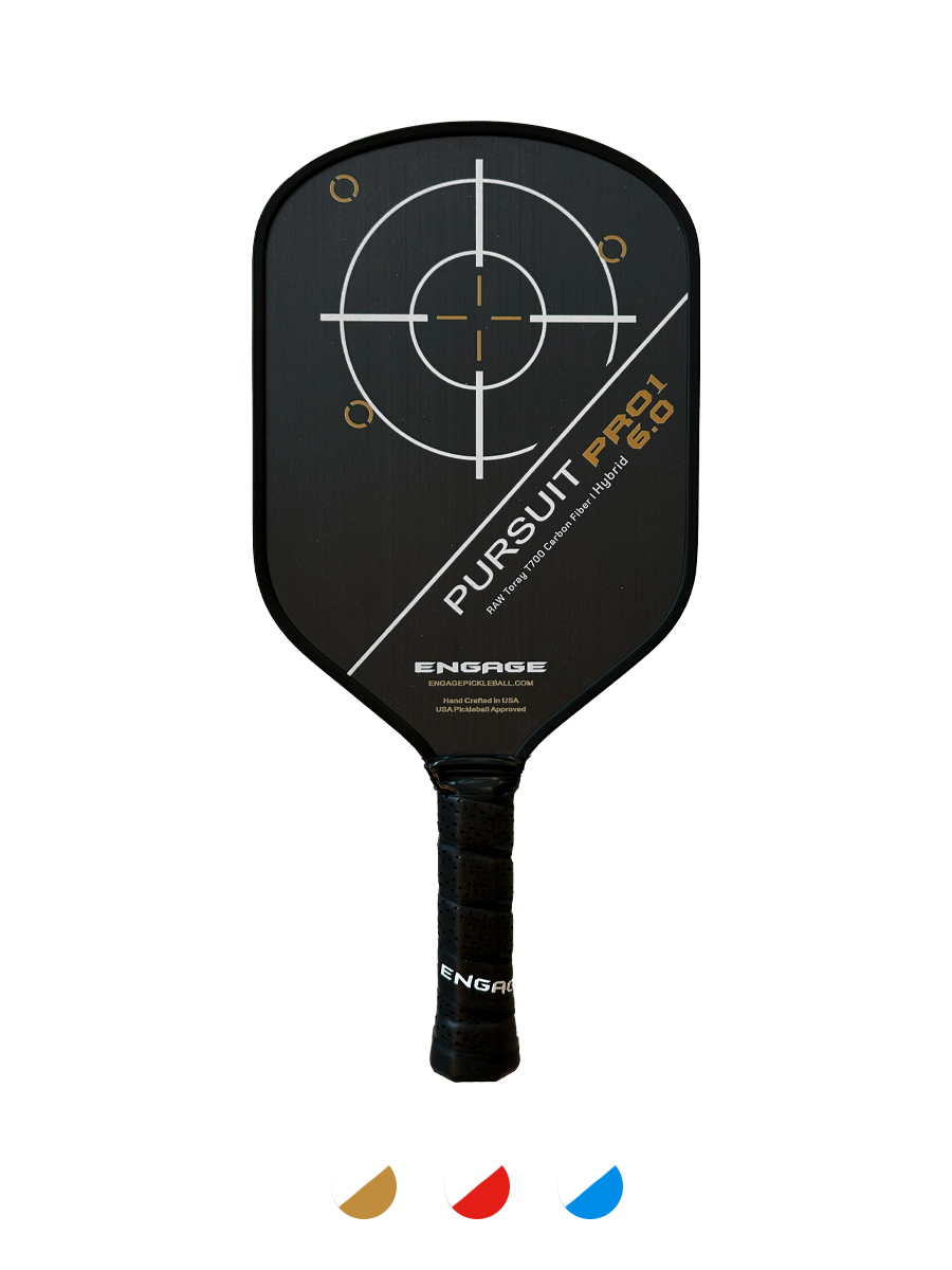 Pursuit Pro1 6.0 Hybrid | Raw T700 Carbon Fiber – ELEVATE Pickleball
