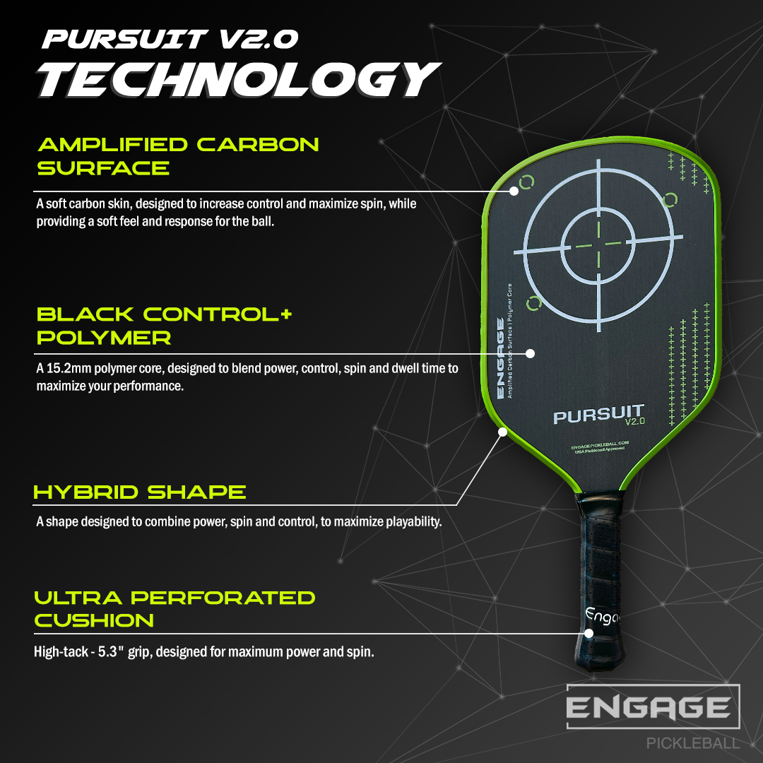 Engage Pursuit V2.0 | Amplified Carbon Surface | Hybrid