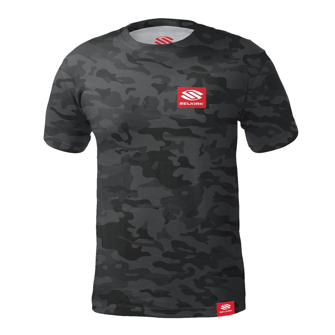 Selkirk Men's Red Label Short Sleeve Crew - Camo - Stretch-Wik Technology