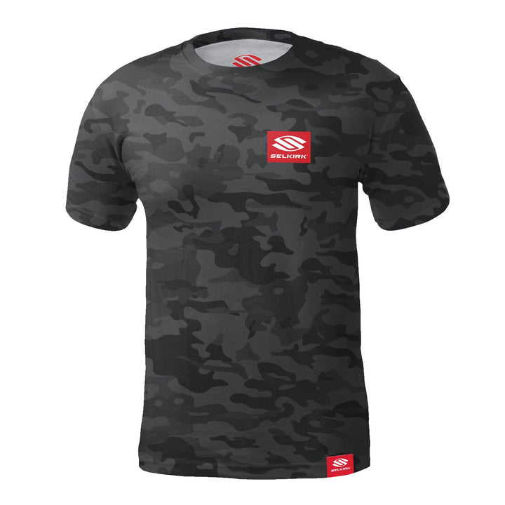 Selkirk Men's Red Label Short Sleeve Crew - Camo - Stretch-Wik Technology