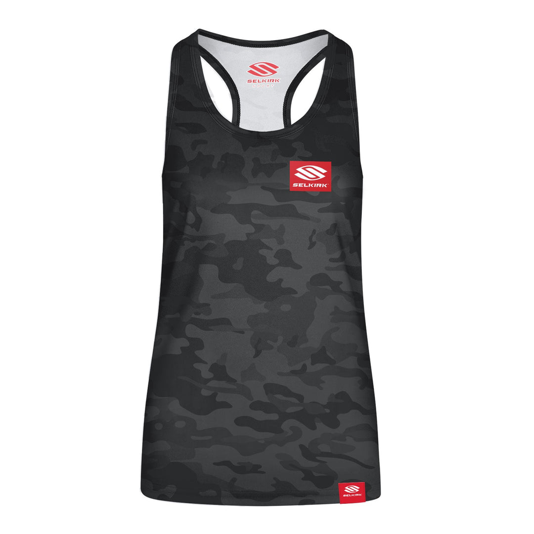 Selkirk Women's Red Label Tank Top - Camo - Stretch-Wik Technology