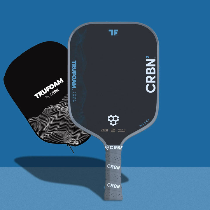 CRBN² TruFoam Waves (Square Paddle) Pickleball Paddle