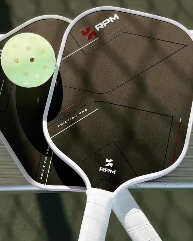 RPM FRICTION PRO 16MM ELONGATED Pickleball Paddle
