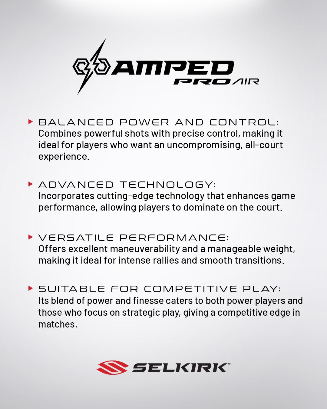Selkirk AMPED Pro Air - Invikta