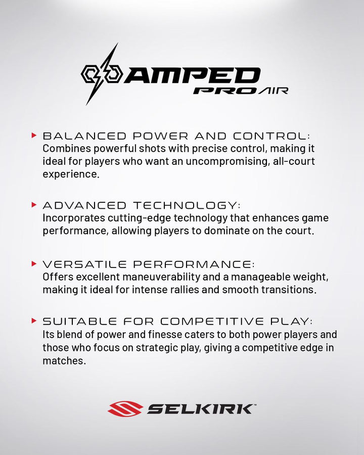 Selkirk AMPED Pro Air - Invikta