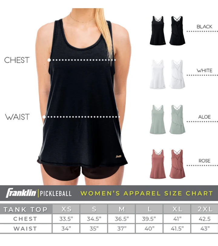 Franklin Courtside Womens Pickleball Tank Top