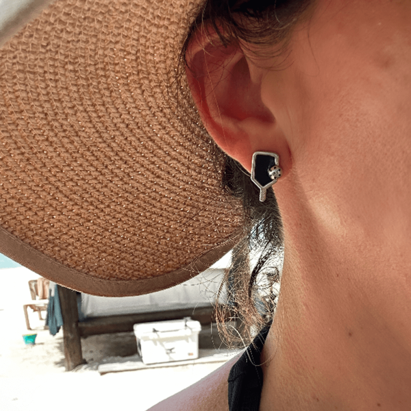 Pickleball Paddle Stud Earrings