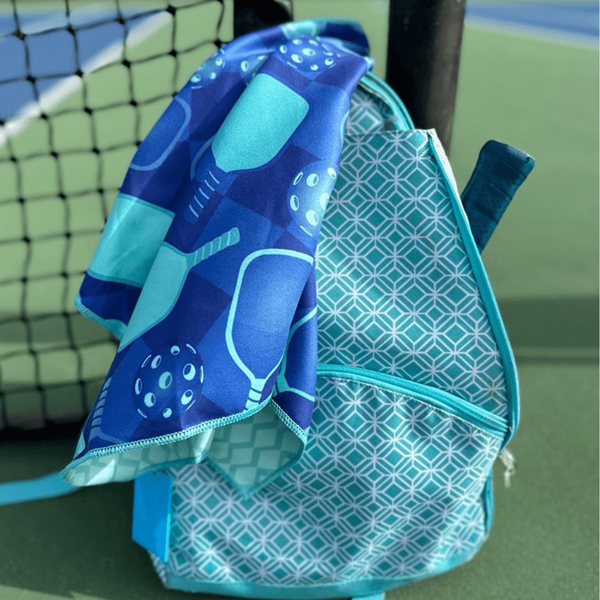 Pickleball Paddle Microfiber Towel One More Game