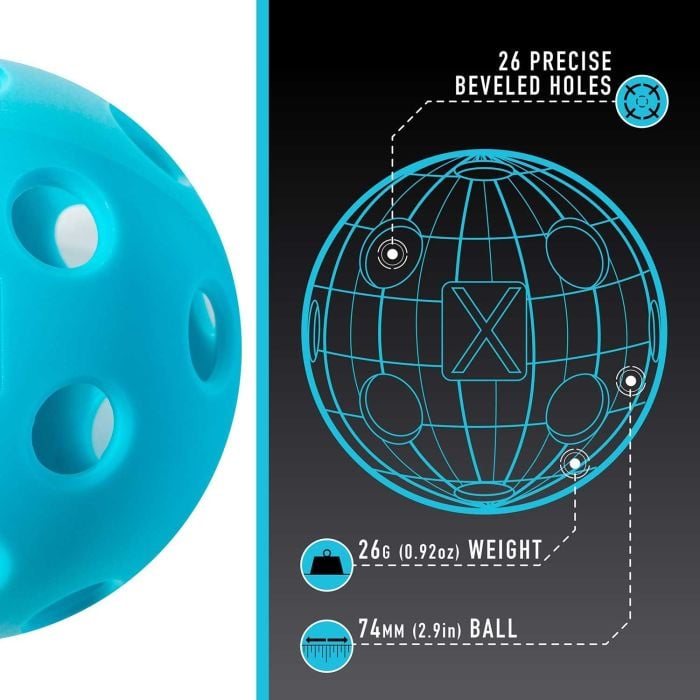 Franklin X26 INDOOR Pickleball - 3 Pack
